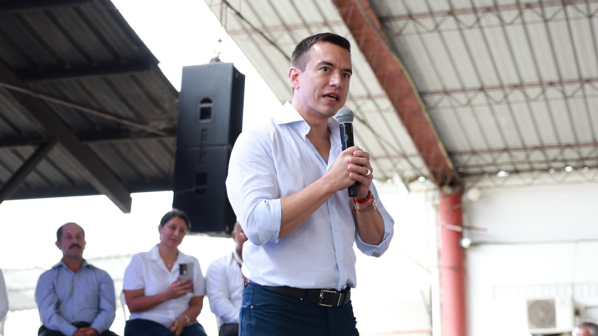 El presidente Daniel Noboa volverá a Emiratos Árabes, siete meses después.