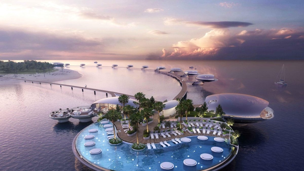 Situado sobre una laguna resplandeciente en una isla, el Shebara Resort es diferente de otros complejos turísticos.