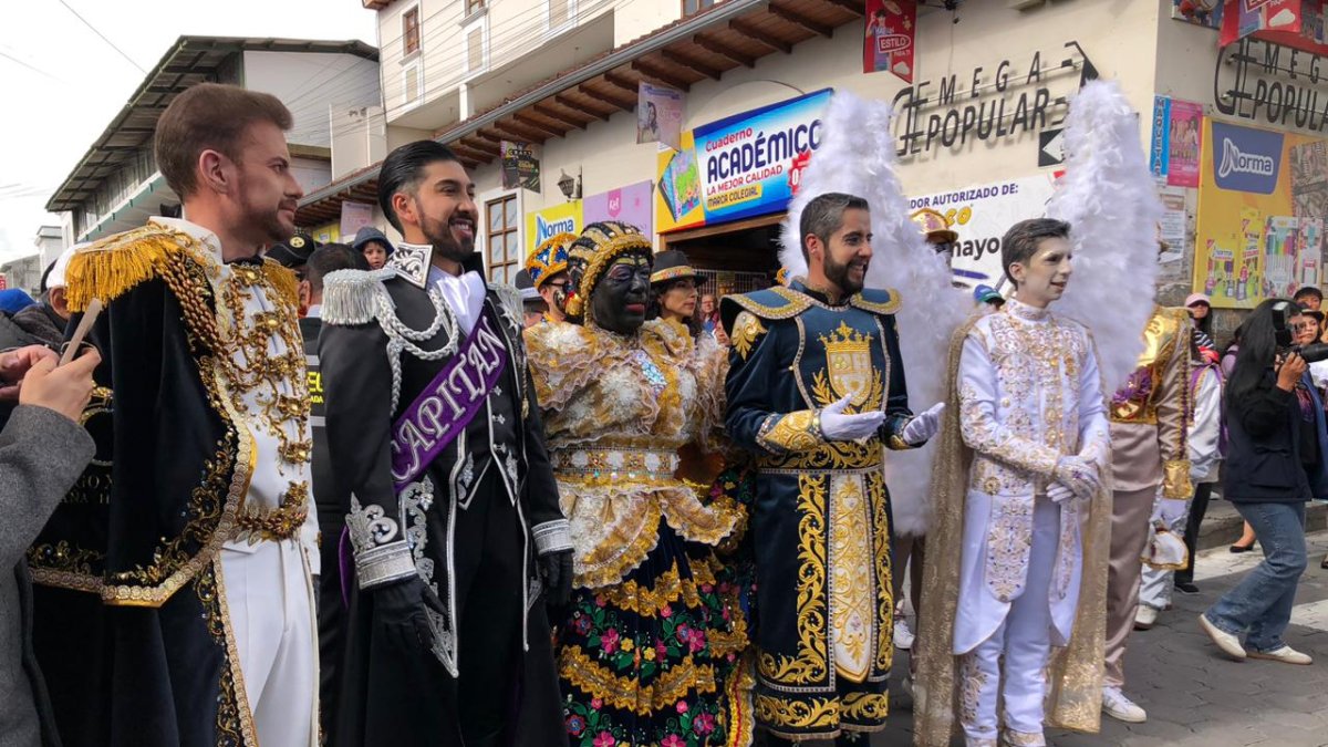 Estos son los trajes con los que los personajes de la Mama Negra desfilaran este sábado 8 de noviembre