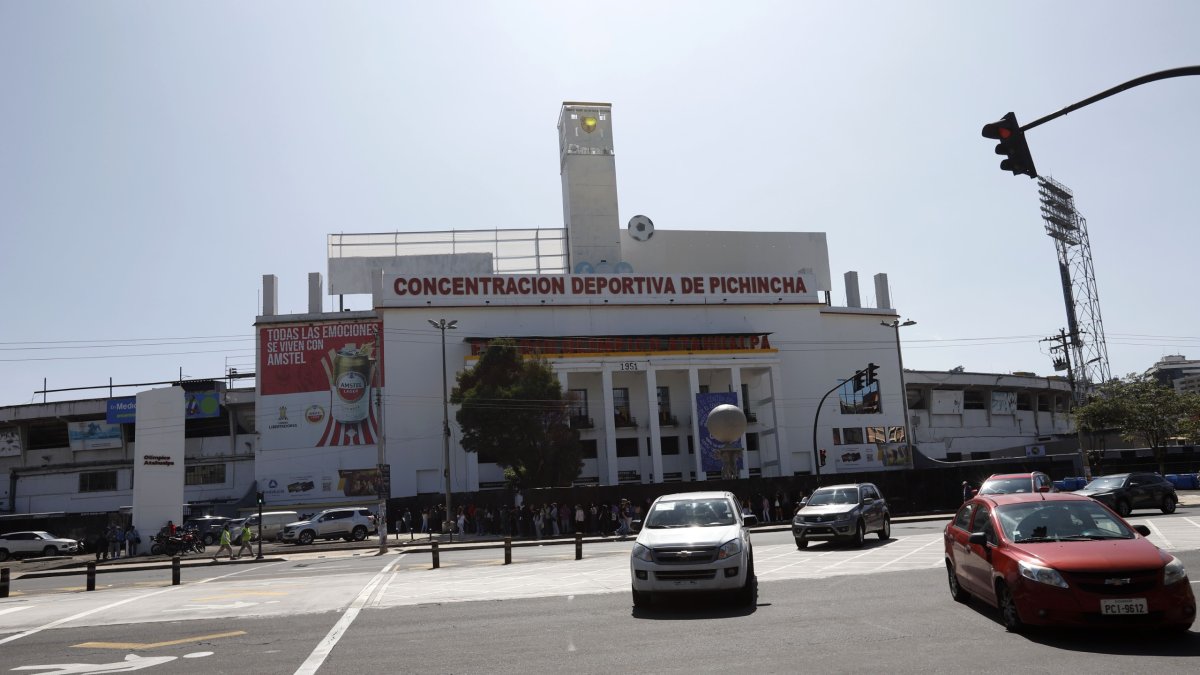 En el estadio Olímpico Atahual se realizaron diversos arreglos a propósito del concierto de Shakira.
