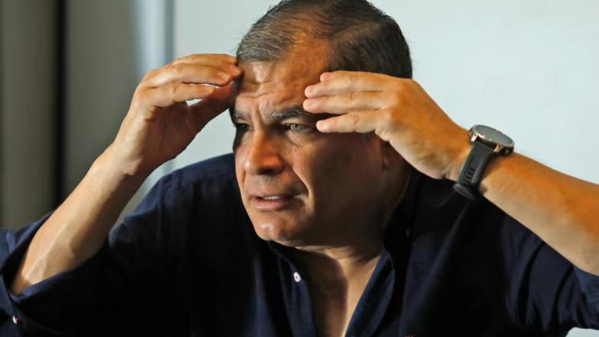 Rafael Correa criticó el traslado del Jorge Glas a la cárcel del Encuentro.