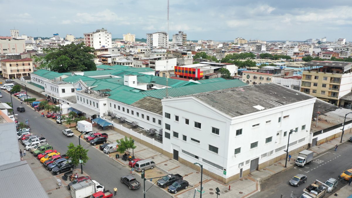 Guayaquil. Vista aérea del Hospital Bicentenario.