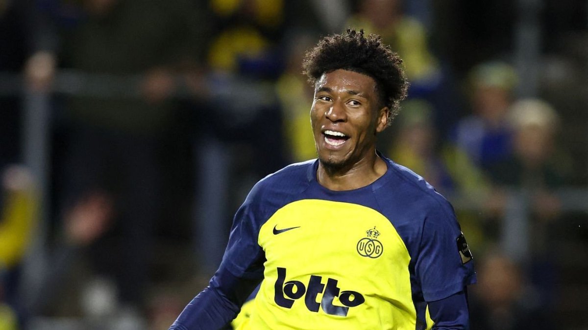 Kevin Rodríguez, delantero ecuatoriano que extendió su contrato con el Royale Union Saint-Gilloise hasta 2029.
