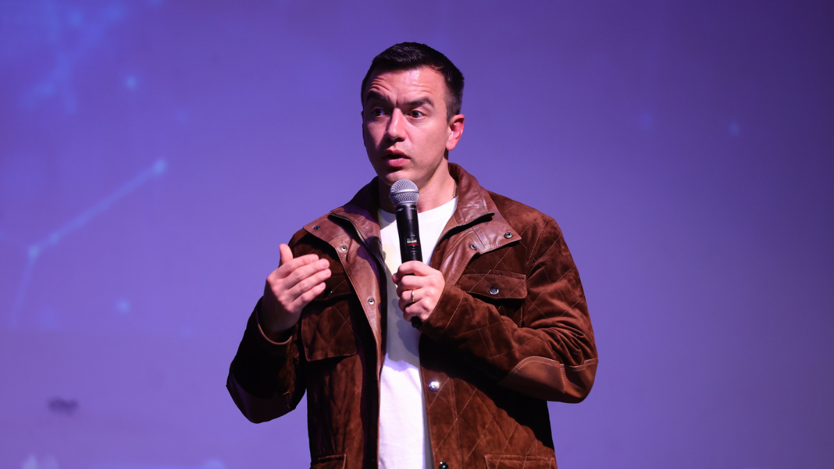 El presidente Noboa se refirió sobre los atentados que ha sufrido en los últimos meses.