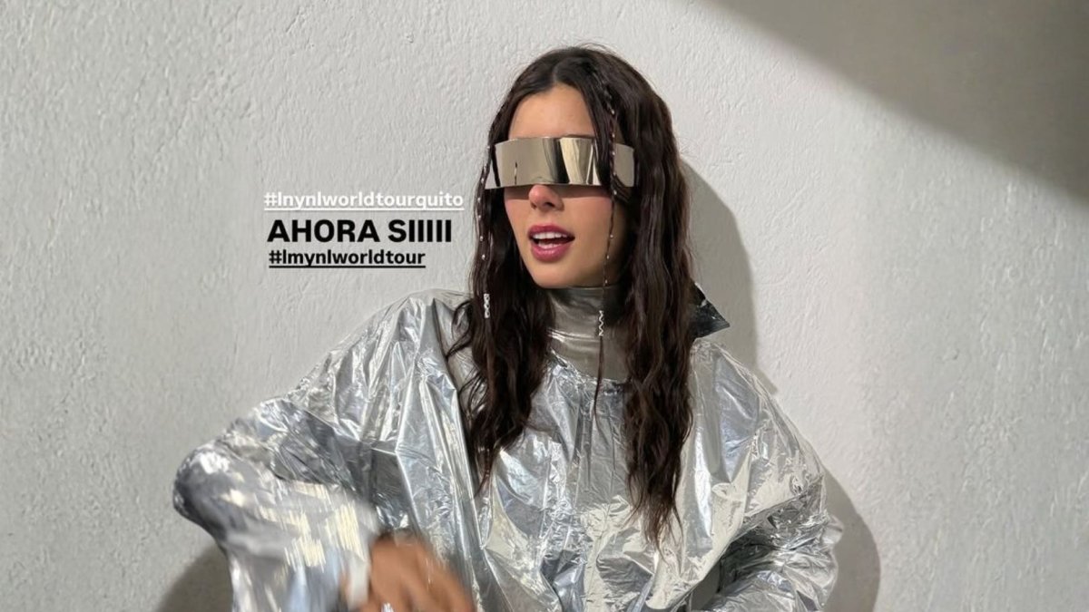 Luciana Guschmer en el concierto de Shakira