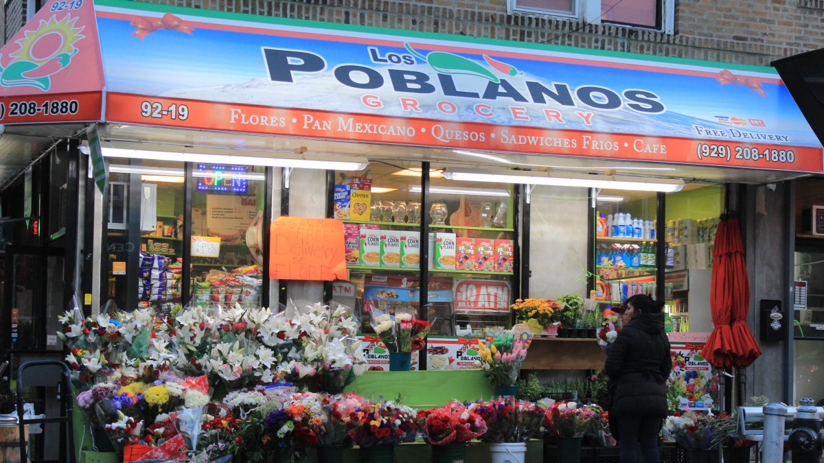 Una tienda de mexicanos en Nueva York, en Estados Unidos.