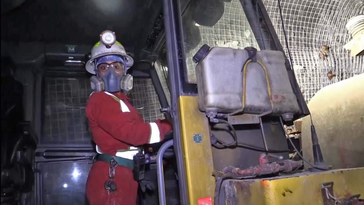 Una mina de oro en la provincia de Zamora Chinchipe.