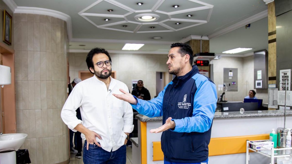 El presidente del Consejo Directivo del IESS, Edgar Lama von Buchwald.