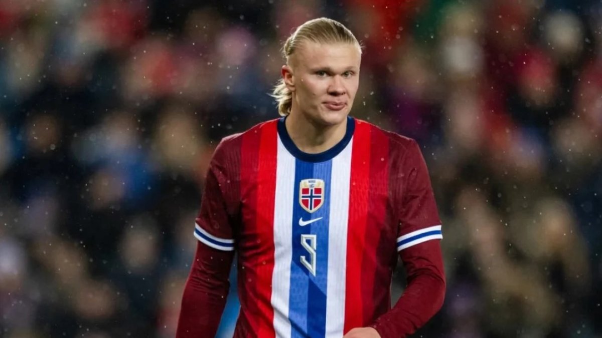 Erling Haaland marcó un doblete en la victoria de Noruega (4-1) ante Estonia y pone a Noruega cerca del mundial.