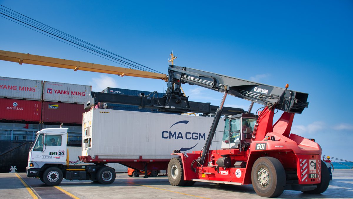 Ecuador busca fortalecer más su comercio exterior, en la foto uno de los puertos del país.