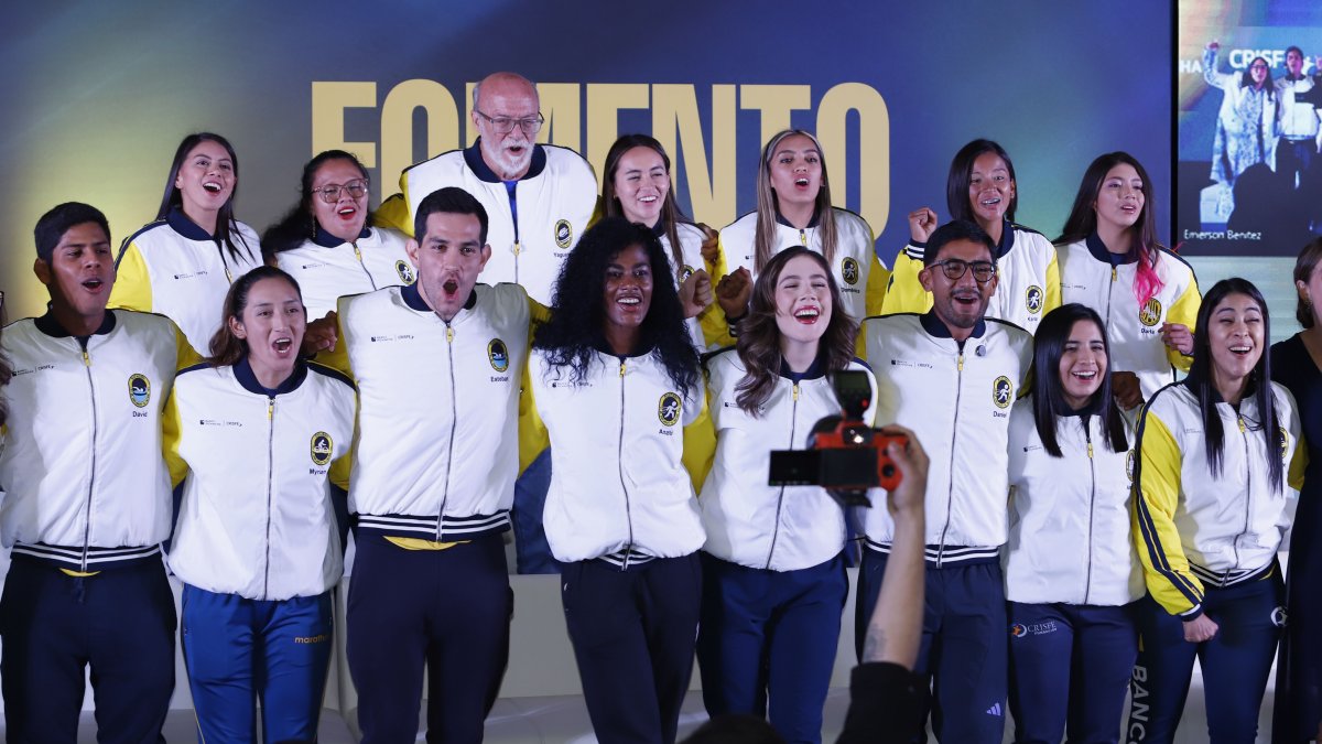 Una parte de los deportistas que forman parte del Team Crisfe y que reciben un apoyo integral de parte de la fundación.