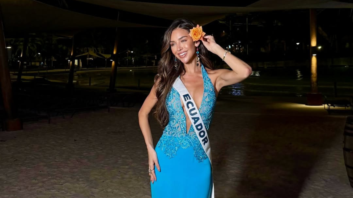 Nadia Mejía deslumbró durante el show en traje de baño en Tailandia.