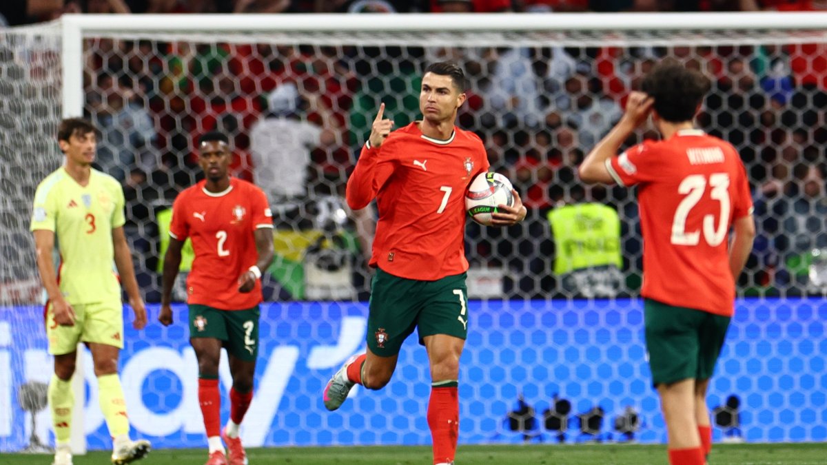 Cristiano Ronaldo es la estrella de la selección de Portugal.