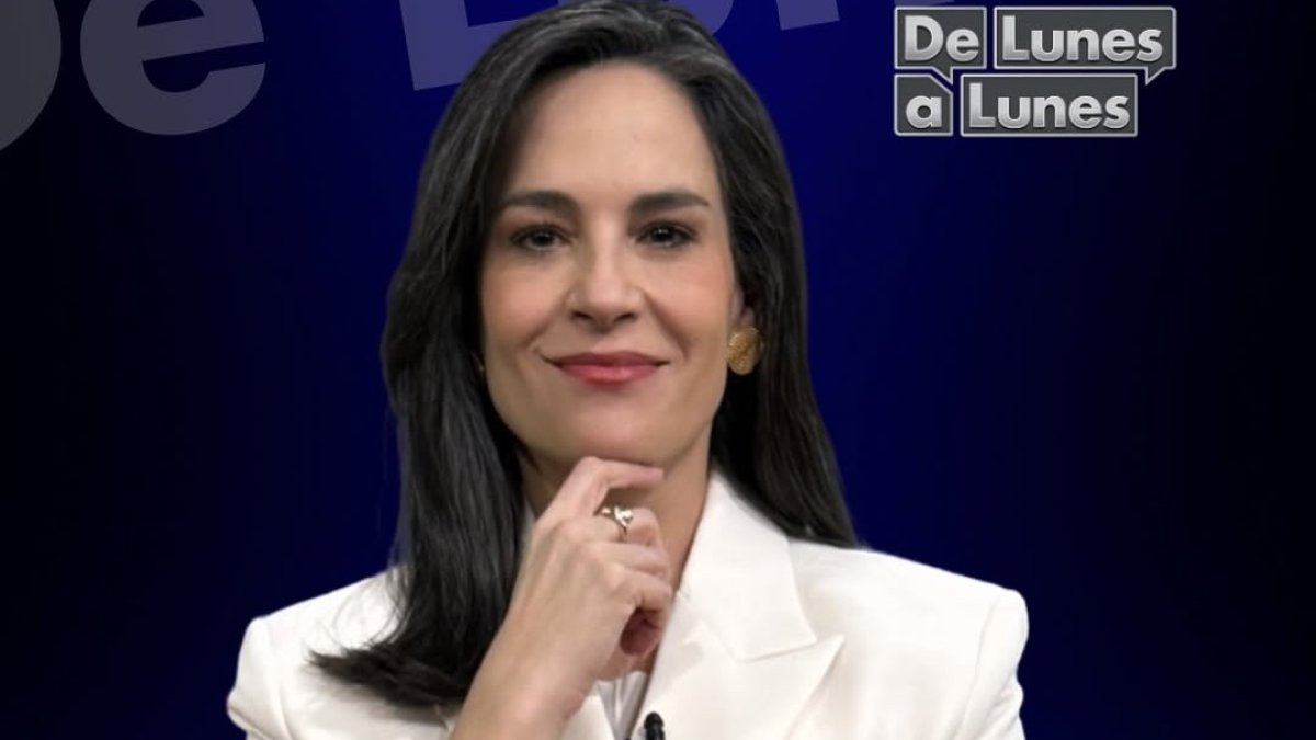 La periodista Andrea Bernal.