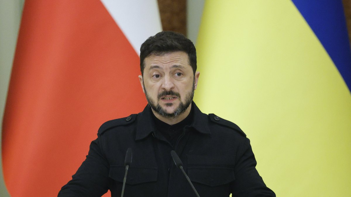 El presidente ucraniano Volodímir Zelenski está de gira por Grecia, Francia y España.