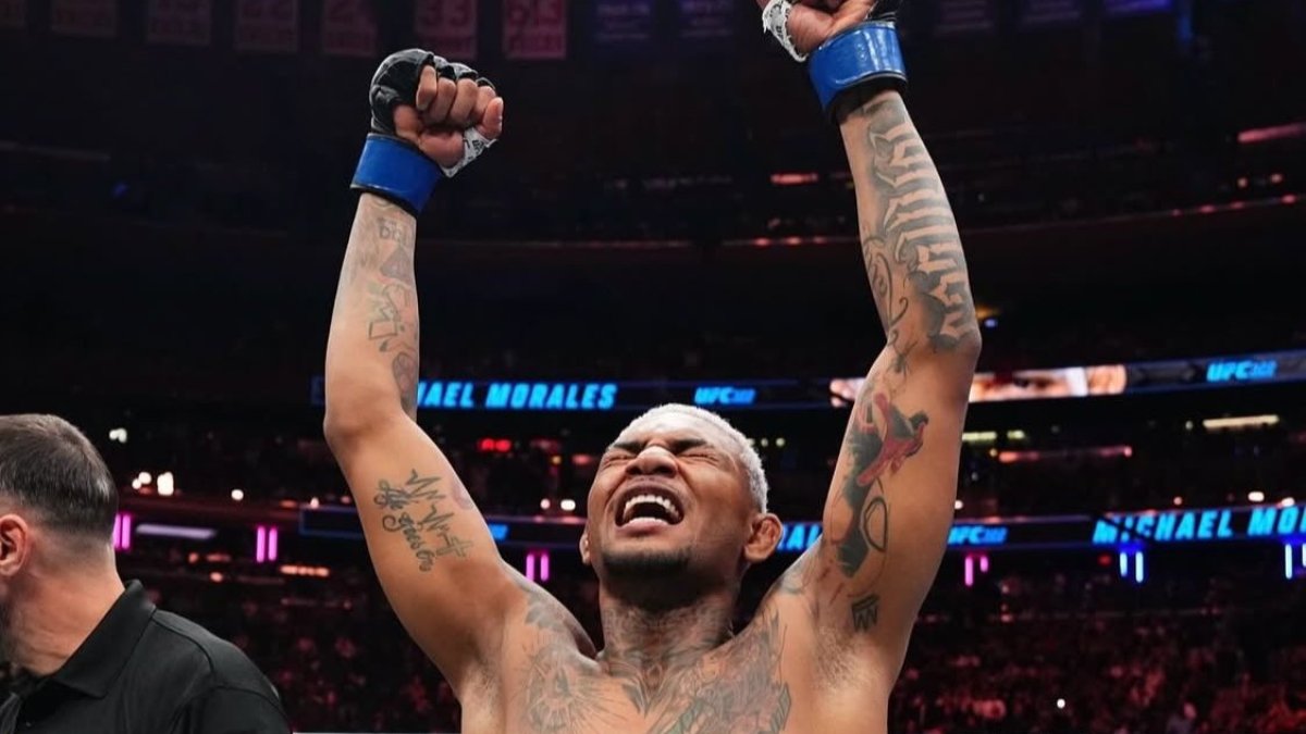 Michael Morales tiene un récord de 19-0 en su carrera en las artes marciales mixtas.