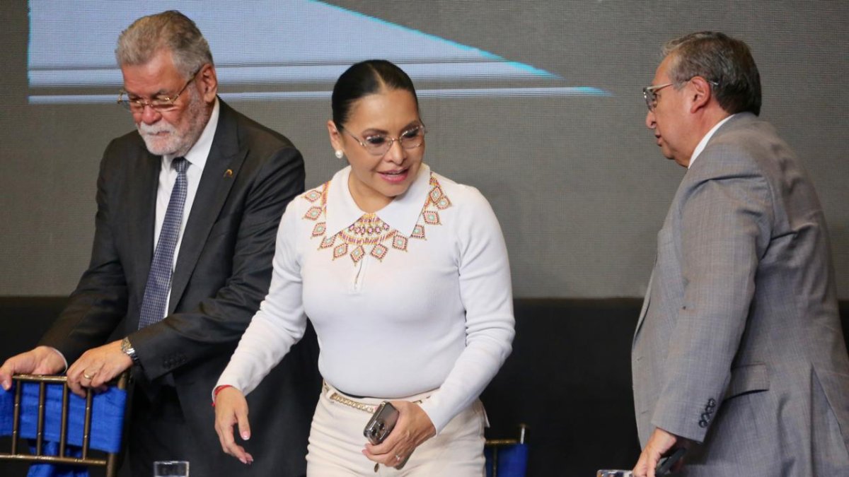 La presidenta del CNE, Diana Atamaint, habló de una tendencia marcada.