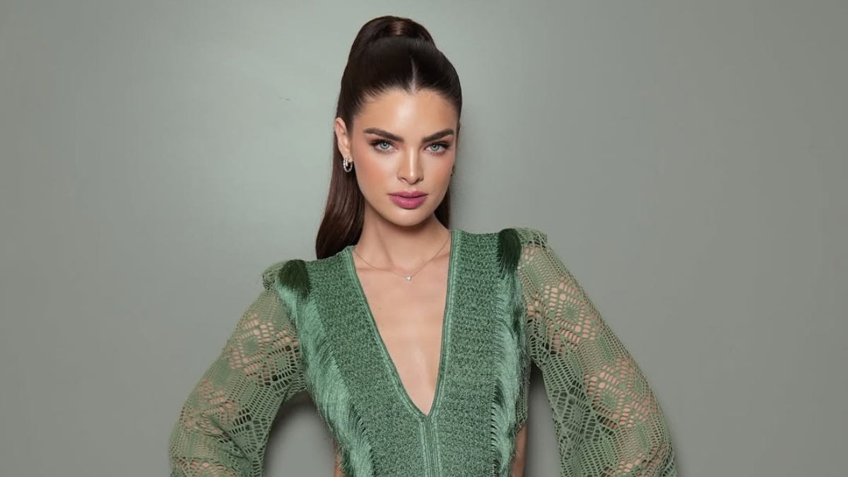 La modelo internacional y reina de belleza Nadia Ferreira anunció cuál sería su top 3 del Miss Universo.