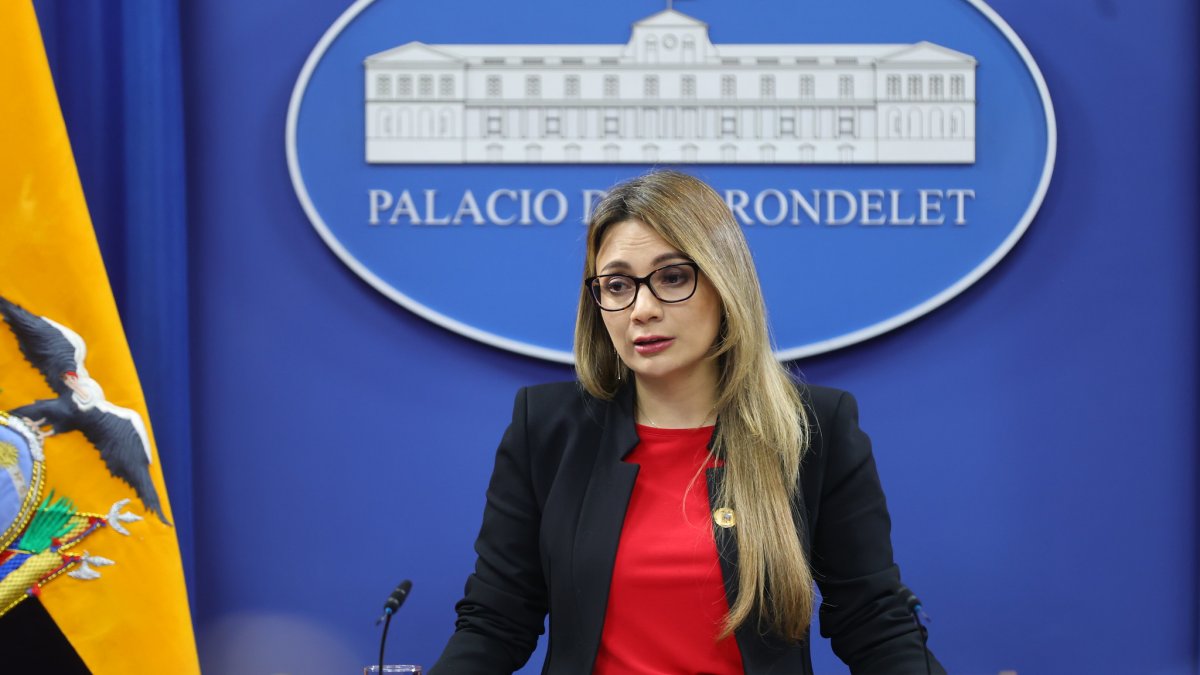 La vocera del Gobierno Carolina Jaramillo en una foto de archivo.