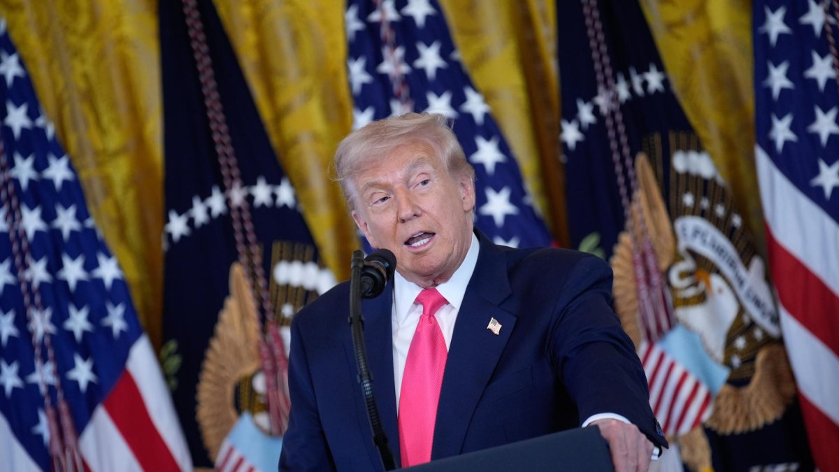 El presidente de Estados Unidos, Donald Trump.