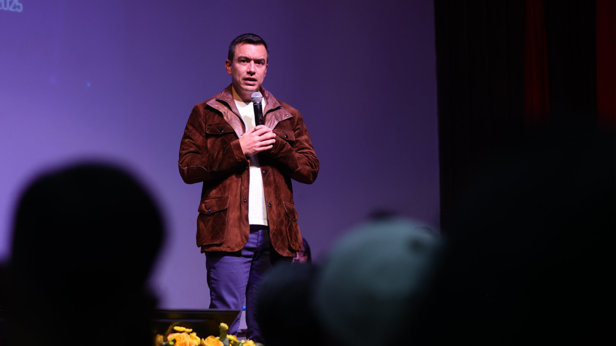 Daniel Noboa viaja a Estados Unidos del 18 al 20 de noviembre, dos días después de perder el referéndum.