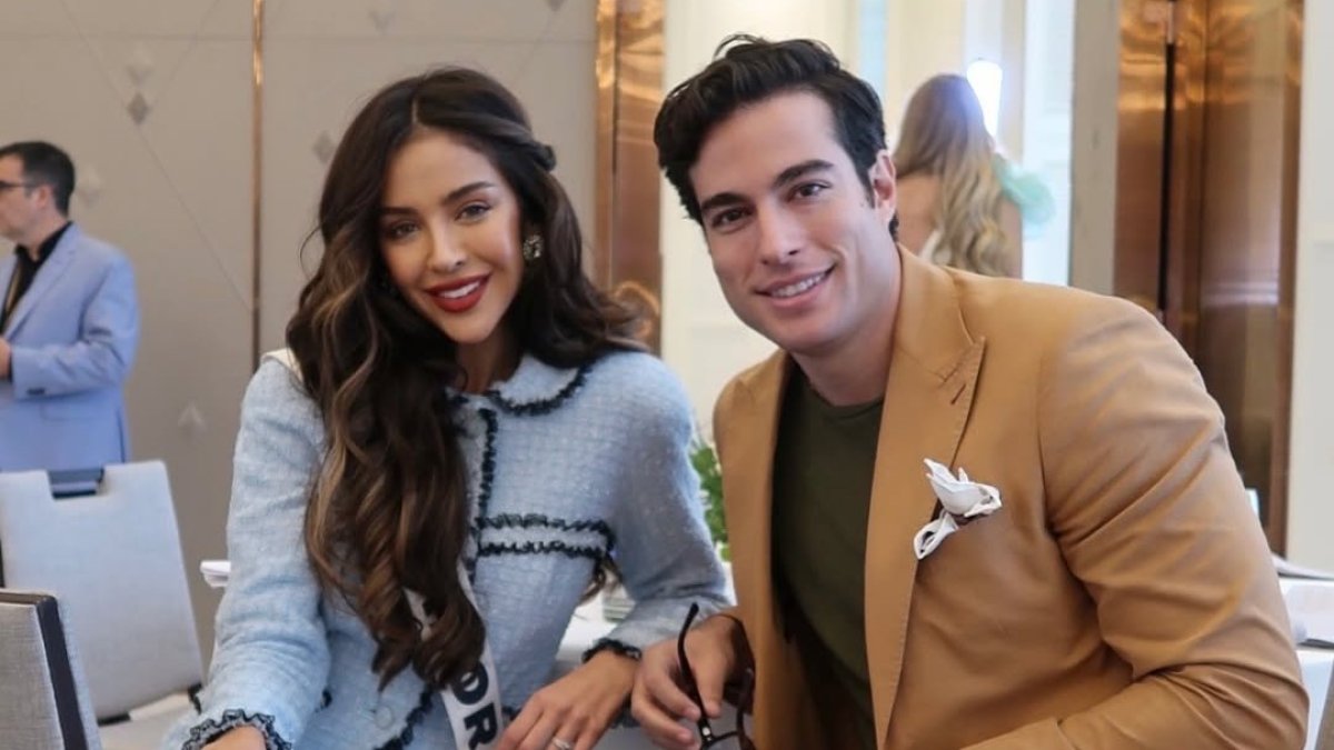 Nadia Mejía junto a Danilo Carrera en Tailandia.