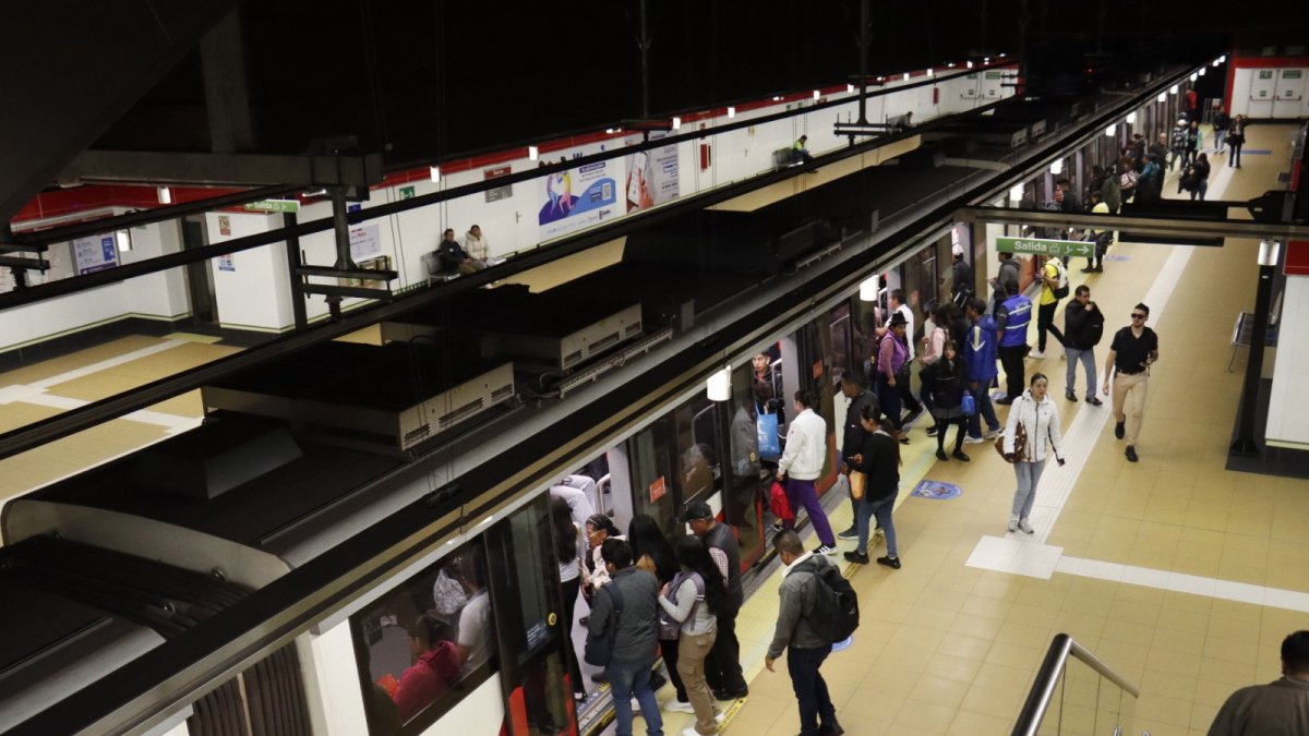 El promedio diario de pasajeros en el metro de Quito es de 171.254. El número se incrementa cuando hay eventos masivos.