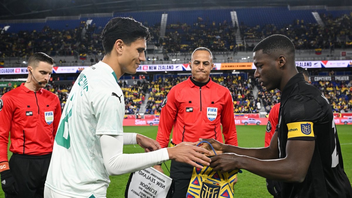 Ecuador enfrenta a Nueva Zelanda como parte de su preparación para el Mundial 2026.