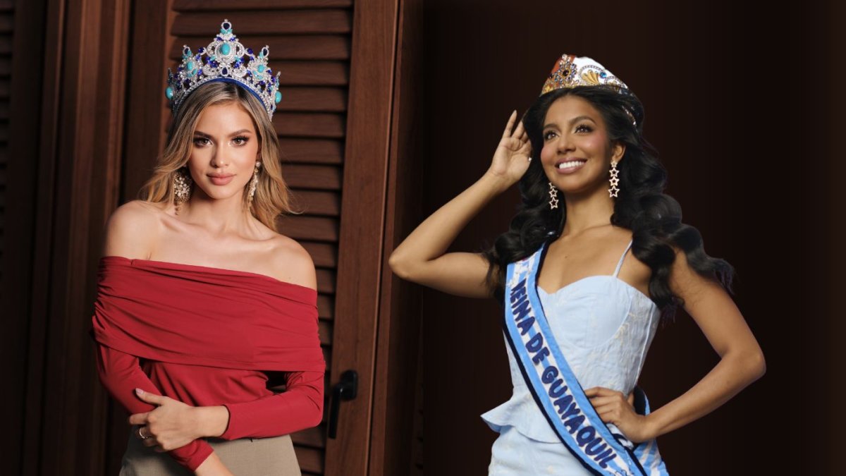 Abby Riqueros y Jenniffer Tutivén.