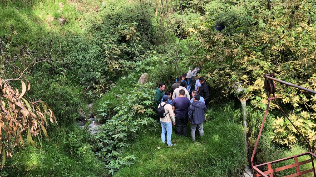 La verifciación se realizo hasta el punto de descarga de las aguas residuales.