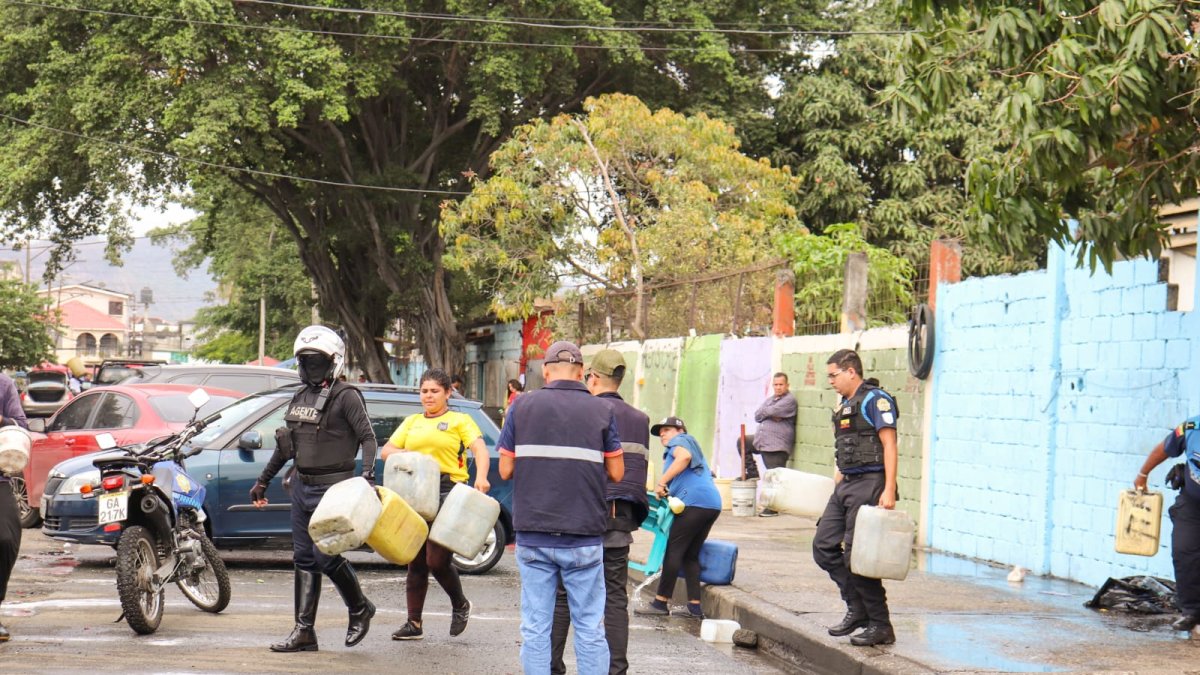 Operativo municipal en La Chemisse