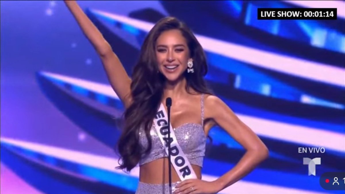 Nadia Mejía en Miss Universo 2025