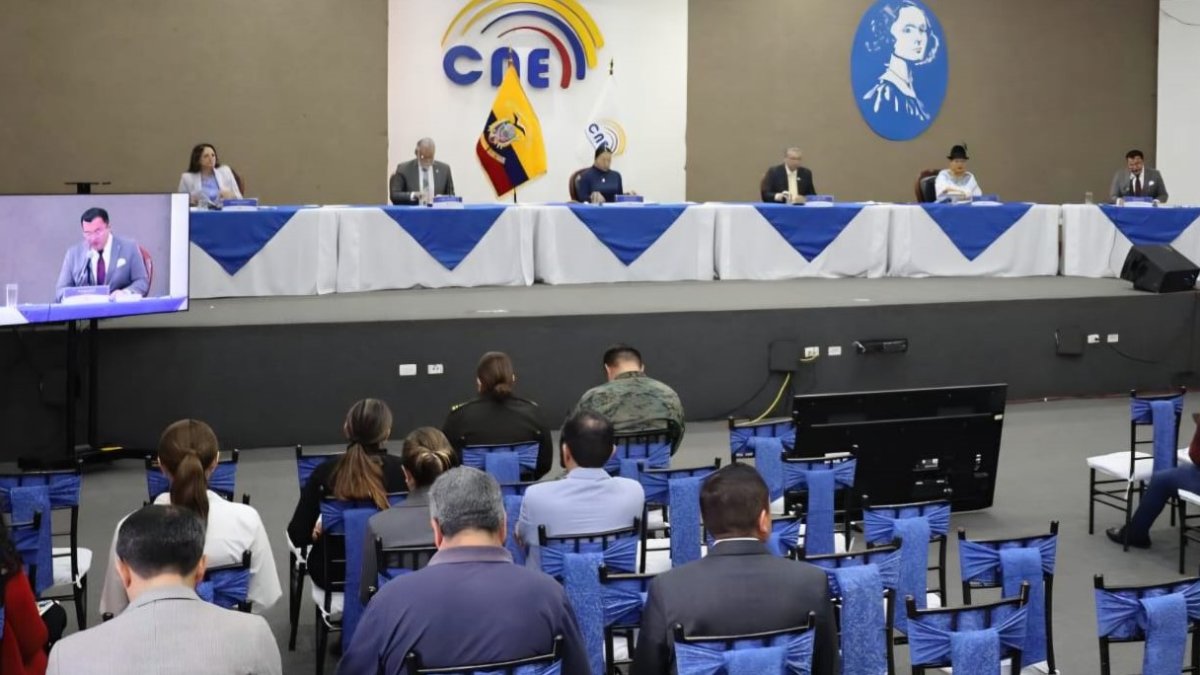 El Consejo Nacional Electoral (CNE) terminó de procesar las actas electorales de las 24 provincias del país.