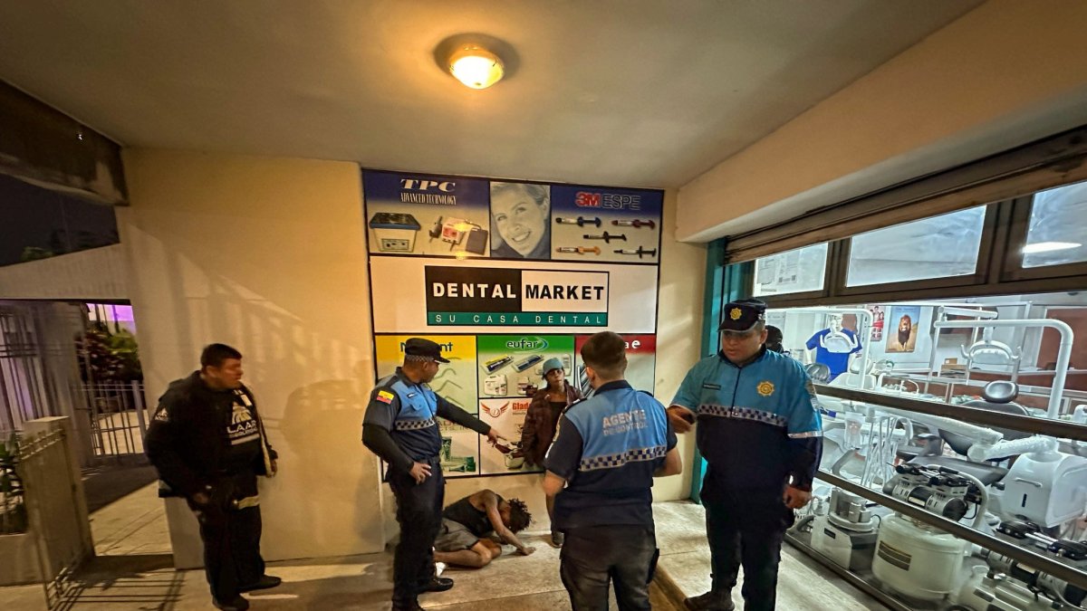 Los sospechosos fueron neutralizados por agentes municipales, hasta la llegada de la Policía Nacional.