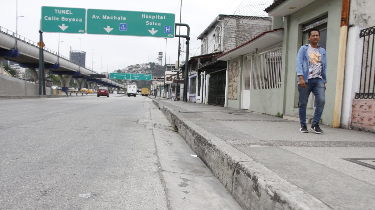 Ocurrió en la av. Pedro Menéndez