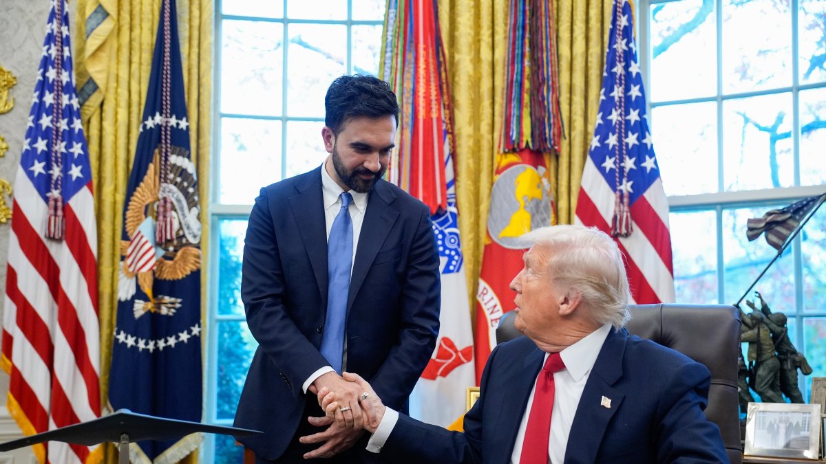 Momdani y Trump, en una reunión para la histoira