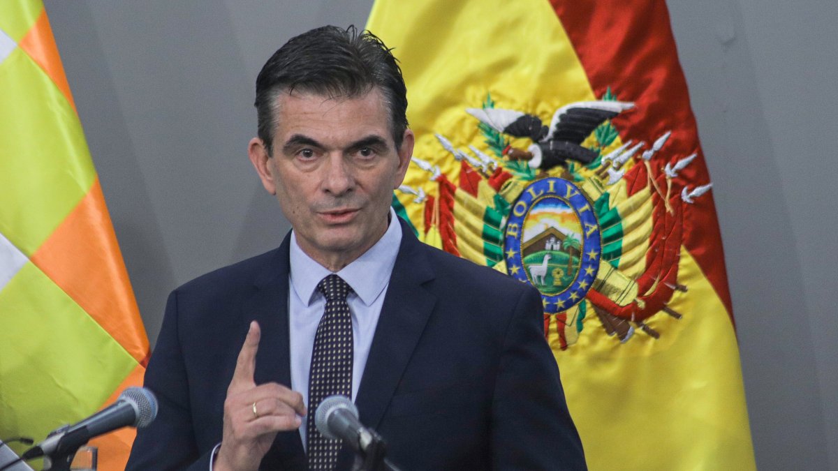 El presidente de Bolivia, Rodrigo Paz.