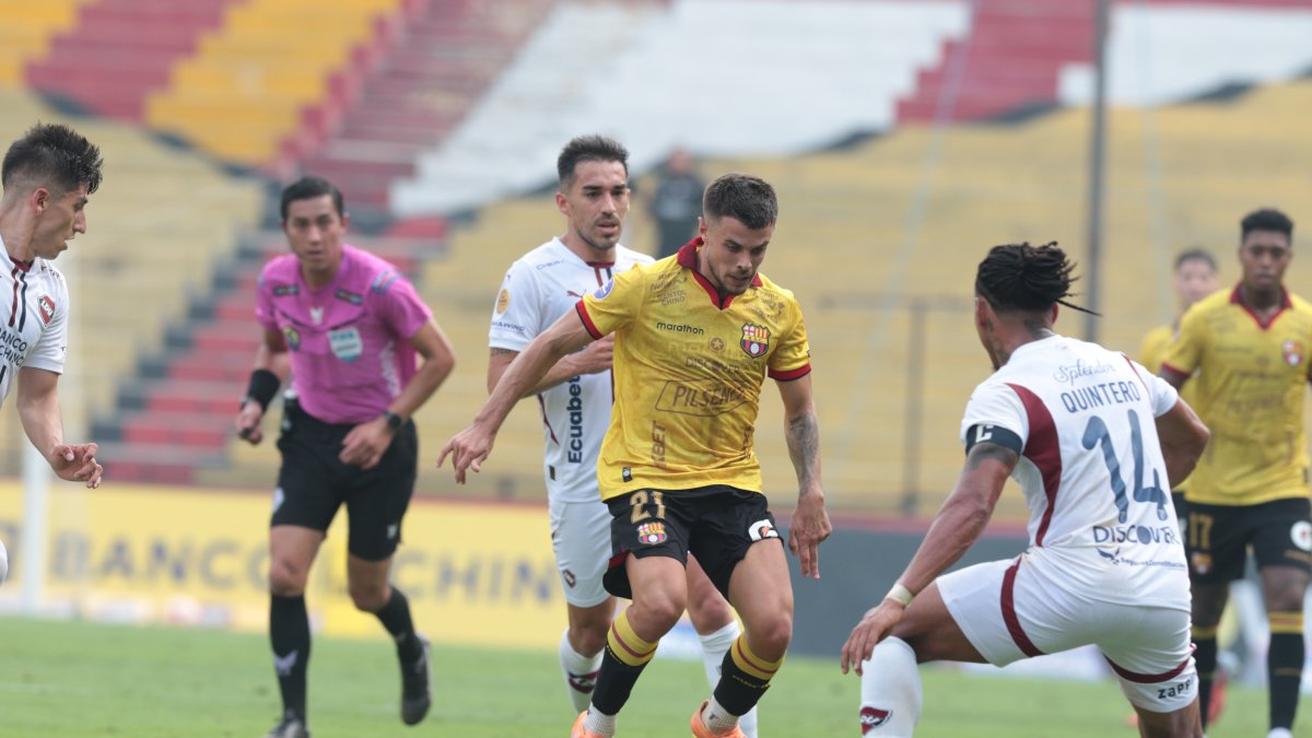 Barcelona SC se mantiene en zona de clasificación al repechaje de la Copa Libertadores 2025.