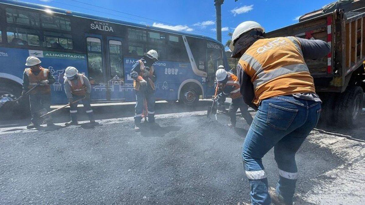 22 cuadrillas de la Epmmop están distribuidas en las nueve administraciones zonales de Quito.