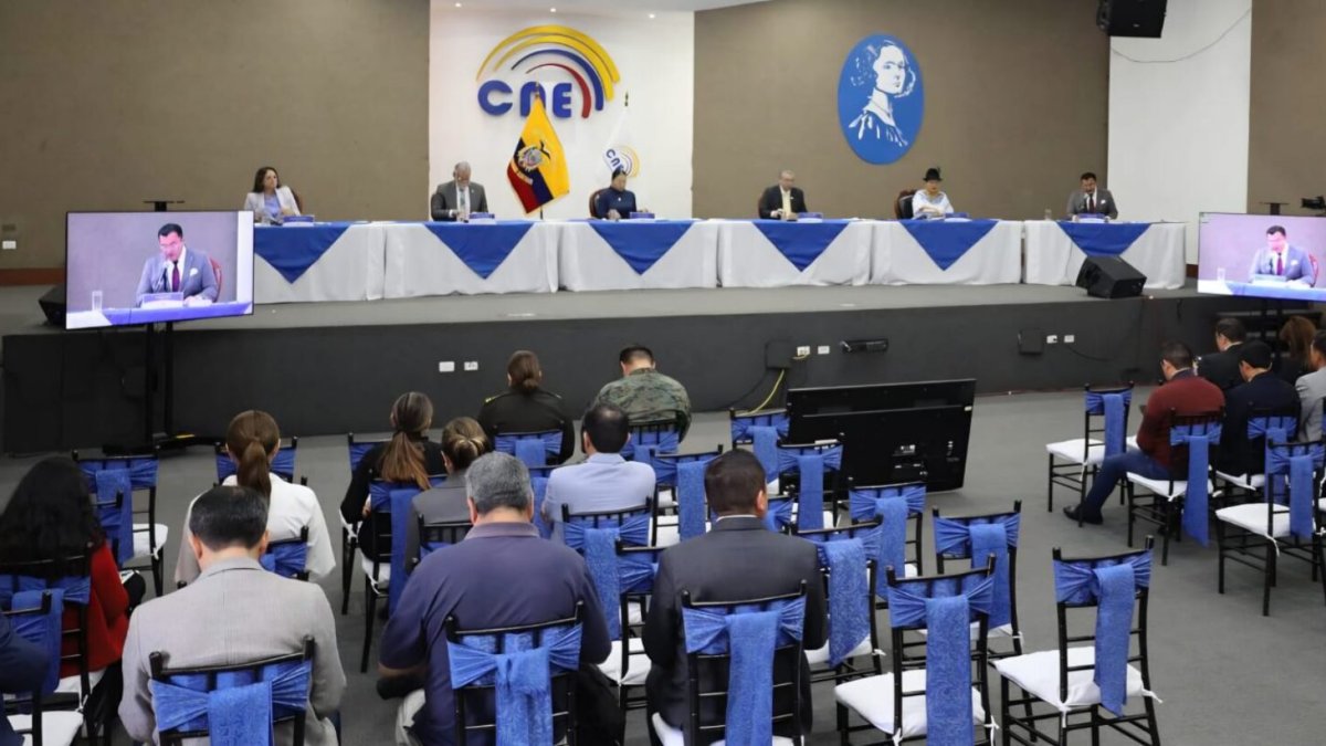 El Consejo Nacional Electoral (CNE) instaló la Audiencia Nacional de Escrutinio.