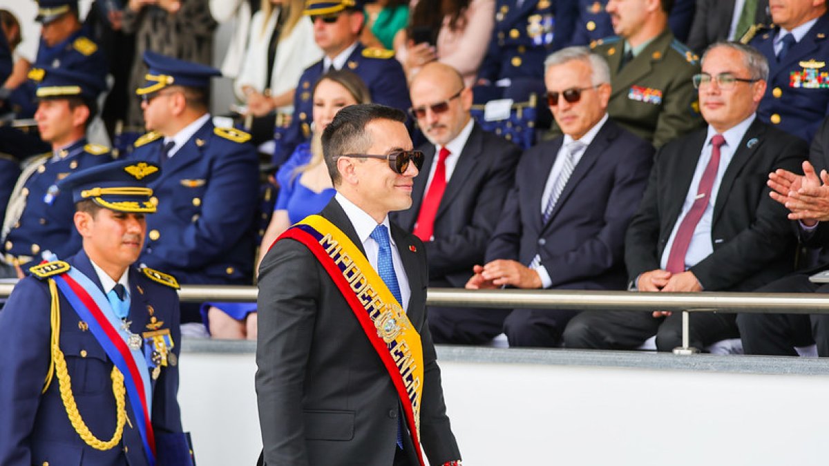 Daniel Noboa cumplió dos años gobernando el país. La primera vez que asumió la Presidencia del Ecuador fue el 23 de noviembre de 2023, tras la muerte cruzada accionada por Guillermo Lasso.