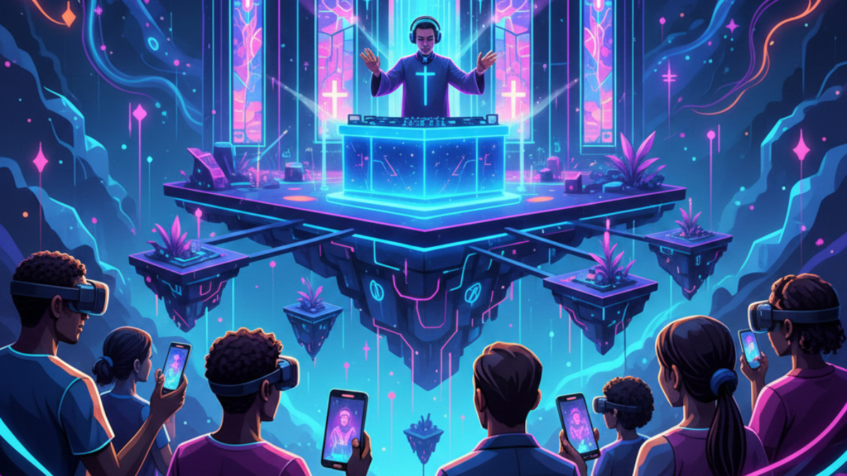 Las iglesias exploran nuevos formatos digitales, desde misas en Roblox hasta sacerdotes DJ que atraen a miles de jóvenes.