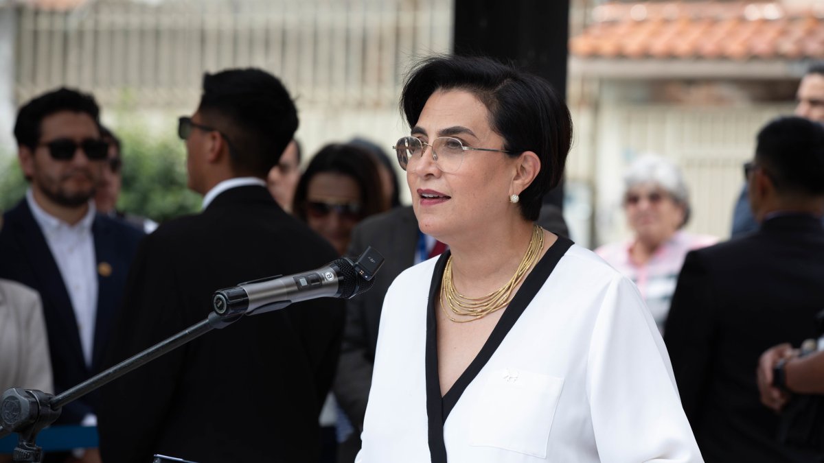 Gabriela Sommerfeld explicó por qué no acompañó a Noboa al viaje reservado a EE. UU.