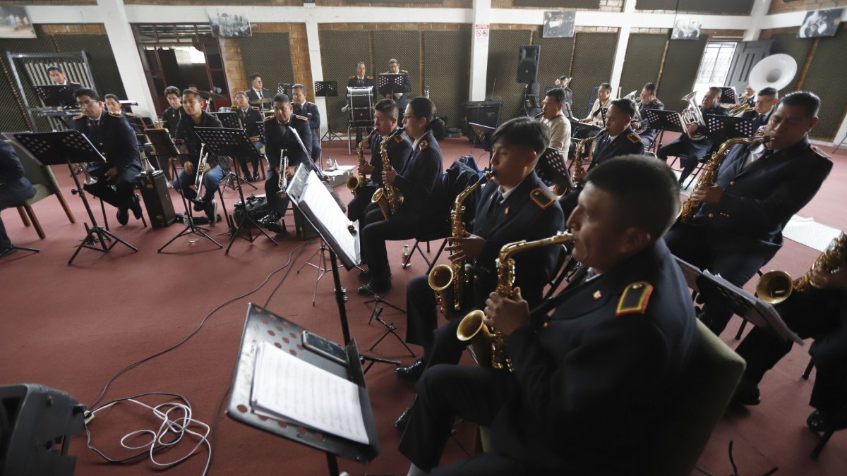 La Banda Municipal prepara su repertorio musical para las casi 50  presentaciones que tiene agendadas por Fiestas de Quito.
