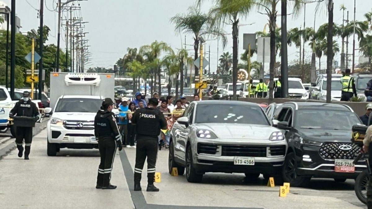 El crimen ocurrió en el sector de Entre Ríos, Samborondón.