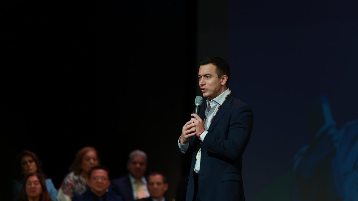 Daniel Noboa en una foto de archivo.