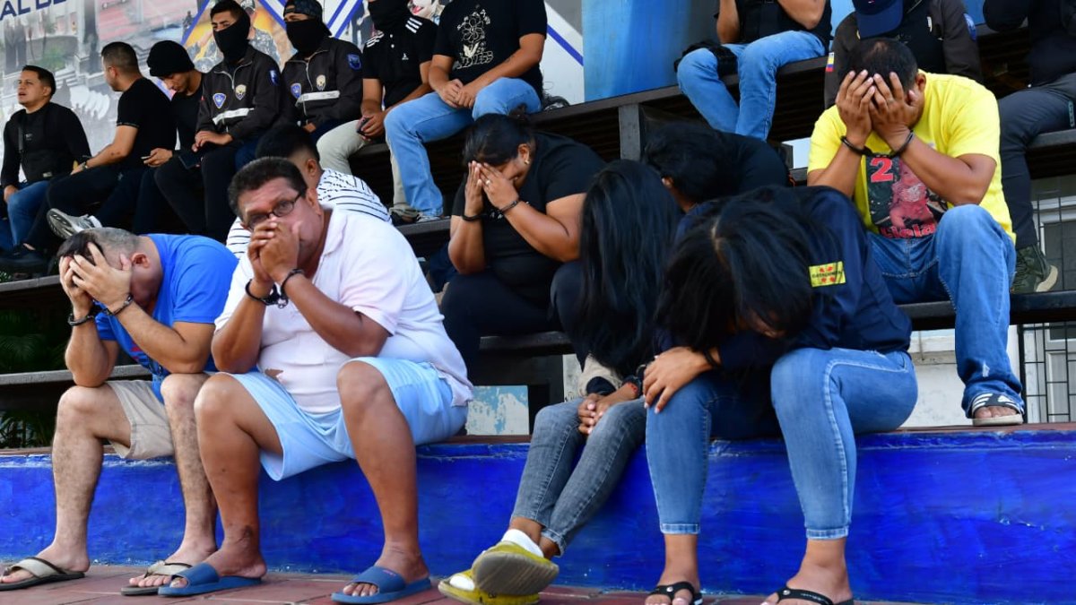 La estructura criminal reclutaba a menores de edad.