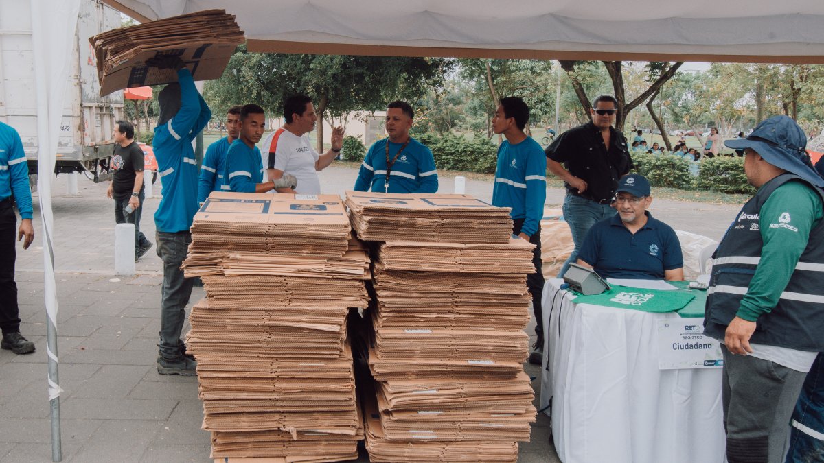 Material recolectado en Parque Samanes