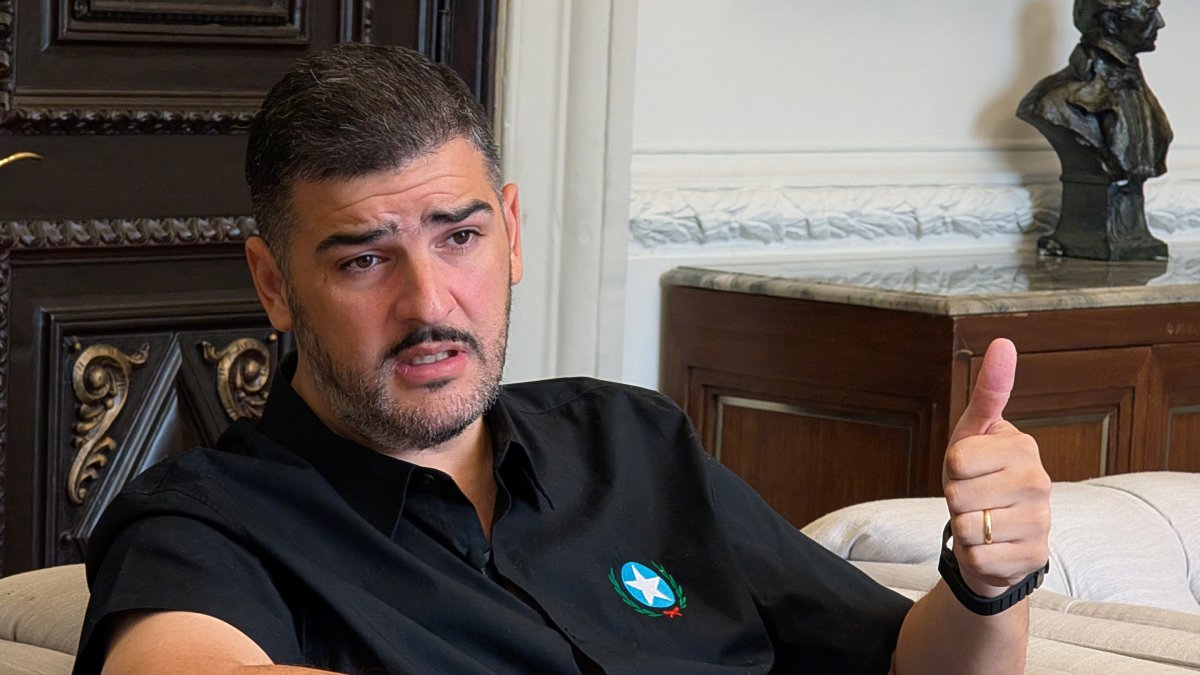 Fotografía del 17 de octubre de 2025 del alcalde de Guayaquil, Aquiles Álvarez.