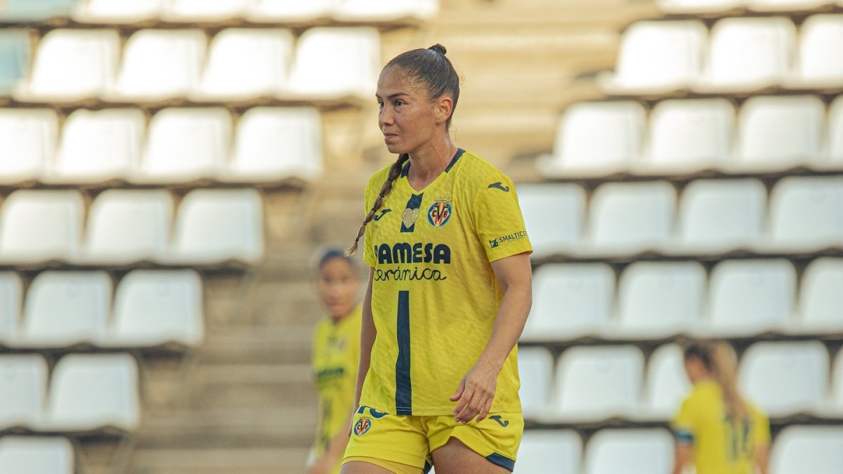 La defensa Ligia Moreira forma parte del Villarreal. Gigi cumple con su sexta temporada en el fútbol de España.